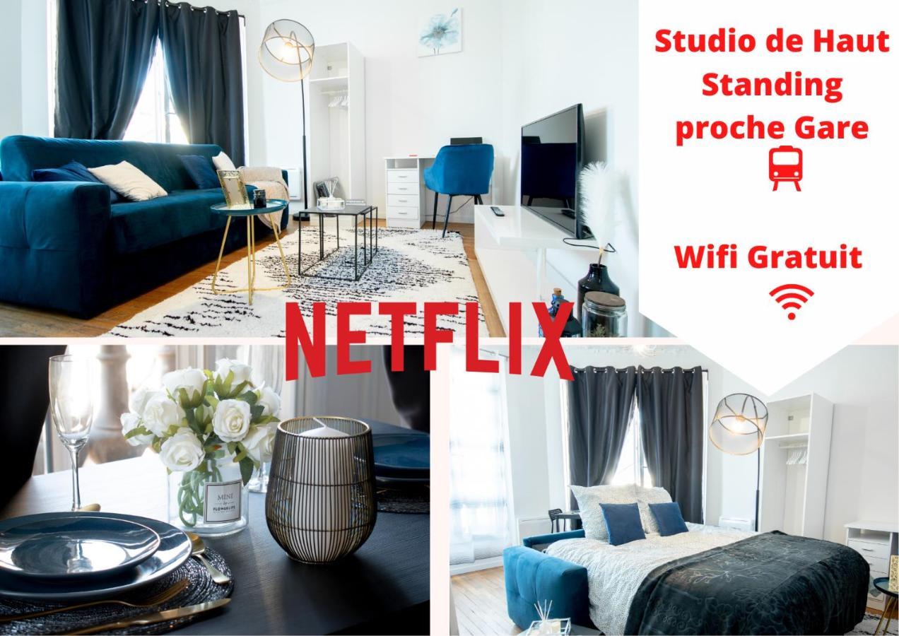 Appartement Studio de Standing entre Hypercentre et Gare de MELUN Extérieur photo